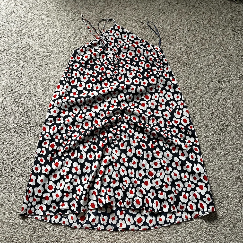 Flower Halter Dress